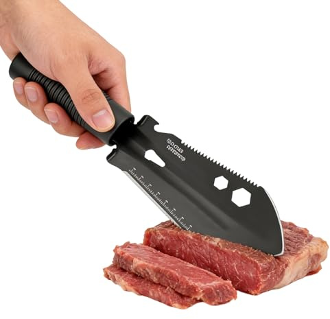Hiking Shovel 7 in 1 Trench Survival Tool Portable Shovel for Adventure Hiking Gardening and Hiking