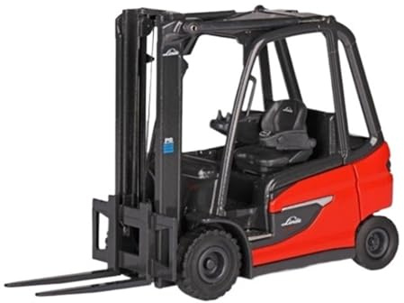 TQBODWX Auto In Miniatura 1:25 Per BR 1252 E30 Carrello Elevatore In Lega Modello Camion Costruzione LINDE 2631/0 Per Decorazione Domestica Rosso