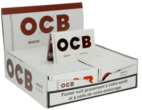 OCB Zigarettenpapier, 50 Päckchen, weiß