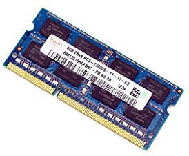 Hynix, modulo di memoria ad alte prestazioni HMT351S6CFR8C da 4 GB, SO-DIMM DDR3 1.600 MHz PC3 – 12800S, CL11 – DIMM, 204 pin