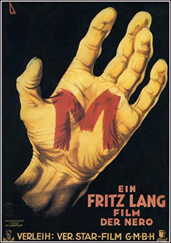 My Little Poster Plakatplakat Fritz LANG Vintage Filmkult