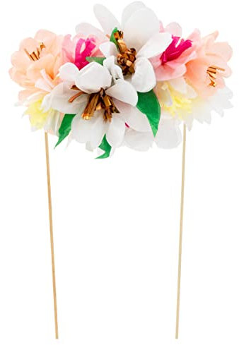 Meri Meri 205354 Blumen-Tortendeko, 1 Stück (1er Pack)