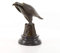 Moritz Design Bronze Statue Adler Eagle auf Stein mit Mamorsockel 12,1 x 21,1 x 20,6 cm Skulptur Bronzestatue Bronzefigur Bronzeskulptur