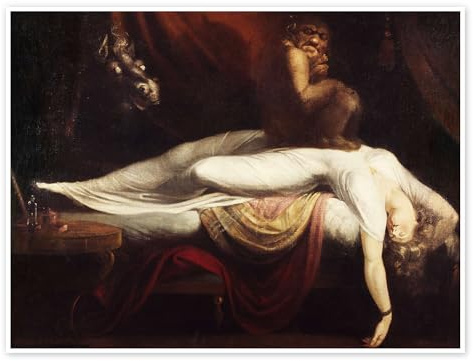 Posterlounge Der Nachtmahr Poster | 40 x 30 cm von Henry Fuseli Wandbilder Wanddeko