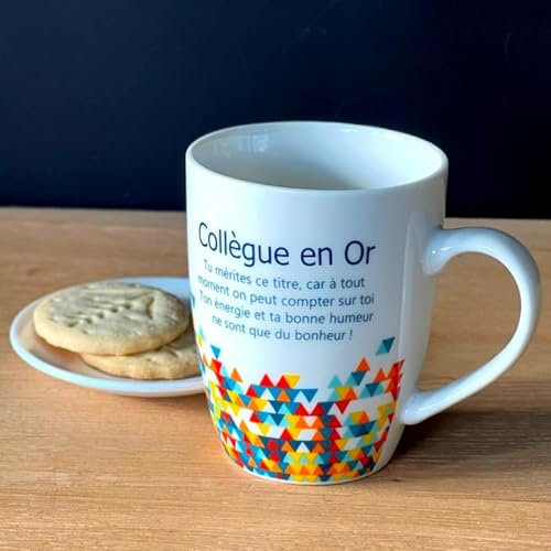 p2g Mug a Offrir Collegue en Or
