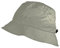 Toutacoo, Bucket Regenhut, einfach zu Falten in der integrierten Tasche. Nylon-Optik -(09-Hellgrau/Regen)
