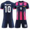 ORYG Erwachsene Personalisierte Fußballtrikots Mit Namen Nummer Team Kurzarmtrikot Shorts Fussball Trikot Kinder Set