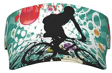 iftoday Sports Sun Visor Hats BMX Bicycle Racer Motorcycle Dirt Bike Camping Ball Caps Lightweight Baseball Sun Cap Hat for Women Men