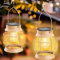 Solarlaterne für Außen, Solarlampen für Außen IP65 Wasserdicht, Metall LED Gartenleuchte für Dekoration Garten, Patio, Baum, Camping, Rasen(2 Stück)