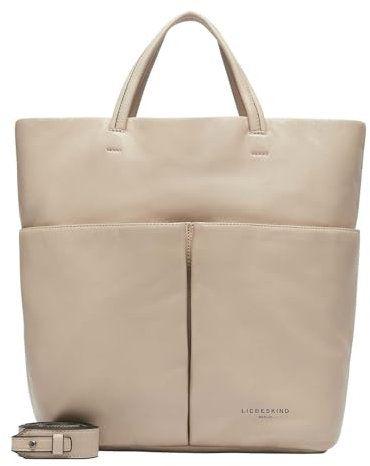 Liebeskind Berlin Damen-Handtasche „Hera Tote L“ I aus Leder mit zwei Rundhenkel und einem abnehmbaren Schulterhenkel I Damen Umhängetasche I Magnetknopfverschluss und ein Innenfach