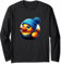Badeente Gummienten, Ente mit Bommel Mütze Langarmshirt
