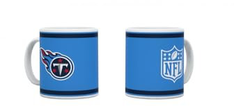Tennessee Titans NFL American Football – Tasse Becher Kaffeetasse Kickoff – Mattes Design zur Season 2024/2025 – 330 ml – Keramik