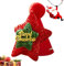 yztju Weihnachtsmannmütze für Kätzchen, Weihnachtsmützen für Katzen, Weihnachtsmann-Portable Mütze, Weihnachts-Cosplay-Verkleidungszubehör für Katzen, Kaninchen, Welpen, Hunde,