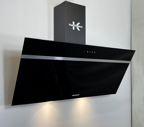 KAUFMANN Hotte murale VIKTORIA 90 BL Hotte aspirante sans tête 1000 m³/h 90 cm