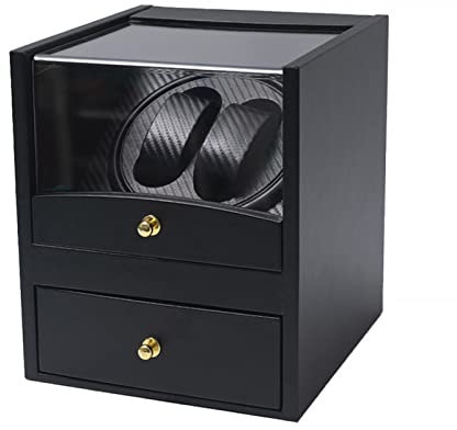 Xiaoxu Remontoir de Montre Automatique en Cuir, boîte de Rangement pour Montres automatiques, vitrine mécanique à Piles, Collection de Montres à Moteur