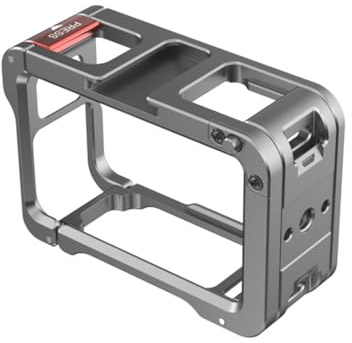 La Gabbia Video Per Telaio Della Fotocamera Migliora Le Riprese L'azione Telaio Metallico Sicuro Fotocamera 5Pro Con Gabbia Riprese Con Finestra Laterale Facile Accesso