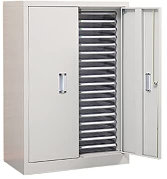Vertikaler Aktenschrank, Druckerständer, seitlicher Aktenschrank, Spind, Aktenorganizer, Schublade mit Tür, Aktenschränke(36 Draws - with Door)