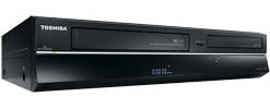Toshiba DVR20 Built in Freeview Dvd/Vcr Recorder (725/643) Includes Pack of 10 Recordable DVDS.