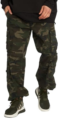 Brandit Pure Vintage Pants, color: woodland, size: XL
