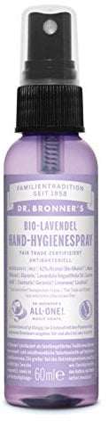 Dr. Bronners Bio Händedesinfektionsmittel Hand Hygienespray Lavendel 60ml