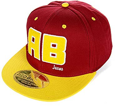 Redbridge Unisex Baseball-Cap Snapback Caps Kappe Mütze Bestickt RB-Logo R31750