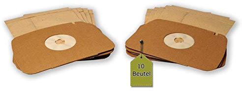 10 Staubsaugerbeutel kompatibel mit LUX Lux 1, 10 Staubbeutel, kompatibel mit Staubsaugerbeutel Swirl ES1