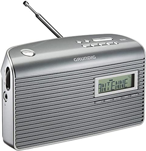 Grundig Music 7000 DAB+ Radio, grau/silber