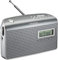 Grundig Music 7000 DAB+ Radio, grau/silber