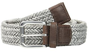 Hackett London Gürtel Wool Plait Belt grau 85 cm