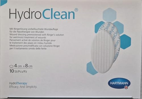 Paul Hartmann AG HydroClean Kompressen 4 x 8 cm steril, 10 St