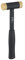 Ruthe 3005054119 Massette sans rebond 50mm avec manche en Plastique, Multicolore