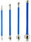 SPEEDWOX Caulking Tool Metal Ball 4 Pcs Polymer Clay Tool Kit Grout Finisher for Tile Grout Coating Sealant Finishing Fondant Cake Paper Flower Decorating Sculpture Modeling Craft DIY Tool Set
