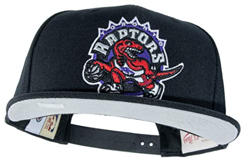 Mitchell & Ness NBA Wool Solid Snapback - T. Raptors, Black