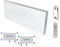 Heizkörper Mittelanschluss Kompakt & Ventilheizkörper Typ 22 900x700 & Halter & Ventil NEU