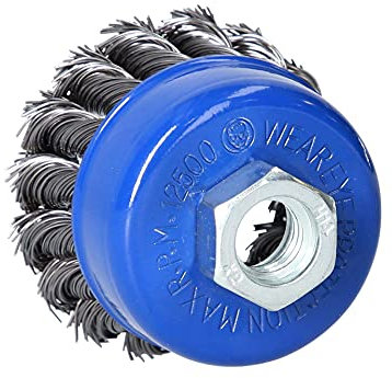 BRILLIANT TOOLS BT103103 Brosse boisseau, Ø 65 mm avec embout M14 x 2,0 mm [Powered by KS TOOLS]