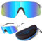 Living out your qool time Polarisierte Sonnenbrille, für Herren und Damen, Baseball, Ski, Triathlon, Volleyball, Laufen, Pickleball, Padel, Tennis, 118