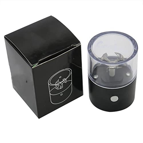 SFAFT Molinillo de tabaco eléctrico Accesorios para fumadores portátiles de alta velocidad con hoja giratoria seca