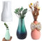 HyzaPhix Vase Resin Moulds, Flower Vase Silicone Mould Flower Pot Epoxy Casting Mould for DIY Modern Home Decor
