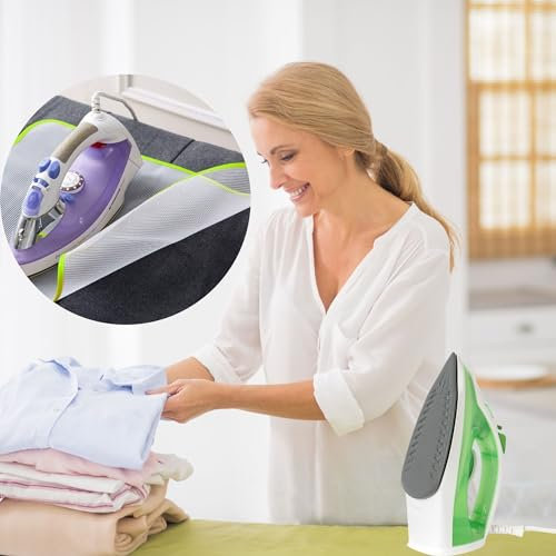 TailoTec® Paño Protector Plancha Ropa 46x60cm – Protege Las Prendas Delicadas de Quemaduras y Evita los Brillos Que Deja la Plancha – Red de Planchado Translúcida Fabricada en Poliéster (1 Unidad)