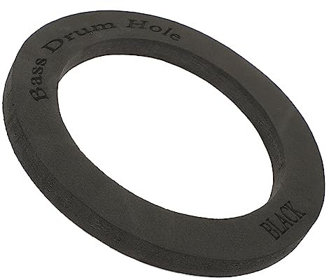 GREENADSCAPE Bass Drum Enhancer Pad Selbstklebendes Schaumstoff-drum-woofer-pad Percussion-instrumententeil Für Kick Drum Verstärkung