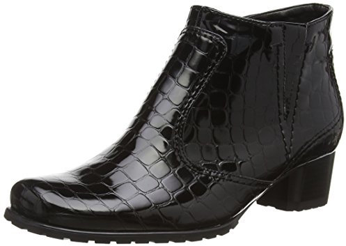 Jenny Damen Genf Kurzschaft Stiefel, Schwarz (schwarz-66)