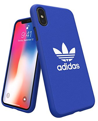 adidas 29947 Originals Adicolor - Cover per Apple iPhone X, colore: Blu