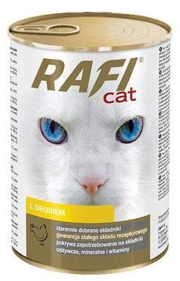 Rafi 60x415g Cat Dosen Mix Fisch + Geflügel + Rind Nassfutter Katzenfutter