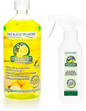 Das blaue Wunder - Der Favorit Allzweckreiniger (1.000 ml, Zitronenmelisse)
