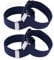 Belerry 2 Paar Ärmelhalter, Anti-Rutsch-Hemd Ärmelhalter, Anti-Rutsch-Armband für Männer Frauen, Ärmelhalter für ixing lange Ärmel - Breite 2,5 cm (Marineblau)