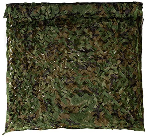 Filet Camouflage en Tissu Oxford Jungle Voile D'ombrage 1x1m 2x4m 3x3m 3x5m 4x6m 5x9m 6x8m 8x9m 10x20m pour Voiture Couvre, Extérieur Pergola Décoration, L'armée Tente Abris Camouflage Net(3x3.0m)