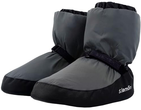 s.lemon Ballett Boots Warm Up Booties Aufwärm Stiefel Grau L
