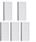5 unids/lote de filtros de aspiradora robot para Cecotec para Conga 7490 Eternal Genesis