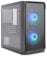 Silentware Air 10 Black kompaktes mATX PC-Gehäuse, Große Metall Mesh-Front, gehärtetes Glas-Seitenfenster, 2X 140mm A-RGB Hydro-Lager Lüfter, GPU bis 340mm, Radiatoren 240mm, ATX Netzteil, Schwarz
