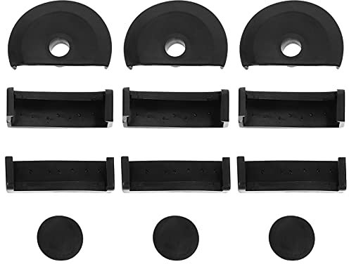 Hemobllo 12stücke Rutschfeste Tischschraubstock-auflagen Aus Gummi Anti-quetsch-schraubstock-zubehör Schraubstock-auflagen Für Schraubstock-unterseite Stoßfest Und Geräuschreduzierend